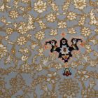 Dywan Perski szary KERMAN 140x200 ekskluzywny dywan akrylowy