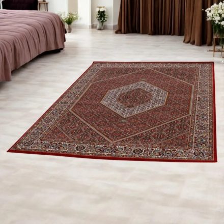 Dywan Perski bordowy BIDJAR 140x200 luksusowy dywan do salonu lub sypialni