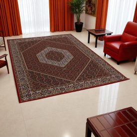 Dywan akrylowy ze wzorem Bidjar - bordowy 160x230