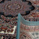 Dywan Perski niebieski TABRIZ 140x200 elegancki dywan akrylowy