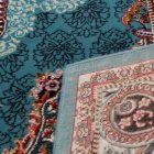Dywan Perski niebieski TABRIZ 140x200 elegancki dywan akrylowy