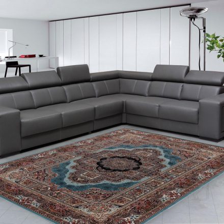 Dywan Perski niebieski Tabriz 160x230 premium dywan do salonu lub sypialni