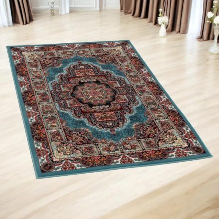 Dywan Perski niebieski Tabriz 80x120 luksusowy dywan akrylowy