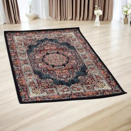 Dywan akrylowy ze wzorem Tabriz - ciemnoniebieski 80x120