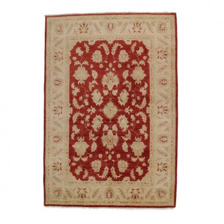 Ziegler dywan wełniany czerwony-beżowy 202x293 ręcznie wiązany klasyczny dywan