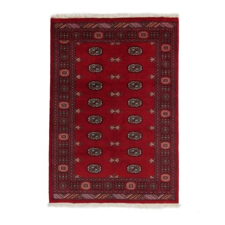 Dywan Pakistan bordowy Bokhara 182x127 ręcznie wiązany dywan orientalny
