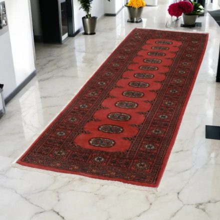 Chodniki dywanowe Bukhara 76x233 ręcznie wiązany pakistański dywan do przedpokoju