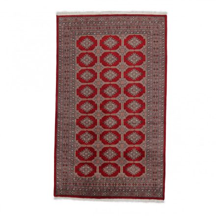 Dywan Pakistan bordowy Bokhara 259x156 ręcznie wiązany dywan orientalny