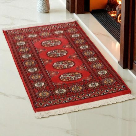 Dywan Pakistan Bukhara 91x61 ręcznie wiązany dywan orientalny