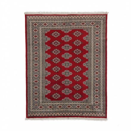 Dywan Pakistan bordowy Bokhara 91x62 ręcznie wiązany dywan orientalny