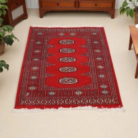 Dywan Pakistan Bukhara 79x112 ręcznie wiązany dywan tradycyjny
