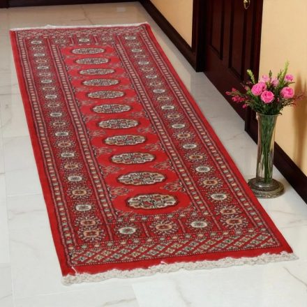 Dywan chodnik Bukhara 65x180 ręcznie wiązany pakistański dywan do przedpokoju