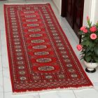 Dywan chodnik Bukhara 64x184 ręcznie wiązany pakistański dywan do przedpokoju