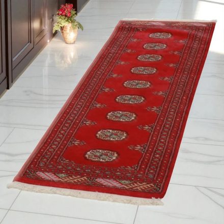 Dywan chodnik Bukhara 63x183 ręcznie wiązany pakistański dywan do przedpokoju