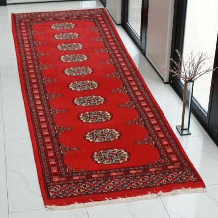 Dywan chodnik Bukhara 62x183 ręcznie wiązany pakistański dywan do przedpokoju