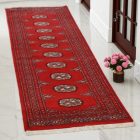 Dywan chodnik Bukhara 62x186 ręcznie wiązany pakistański dywan do przedpokoju