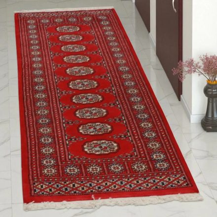 Dywan chodnik Bukhara 65x176 ręcznie wiązany pakistański dywan do przedpokoju