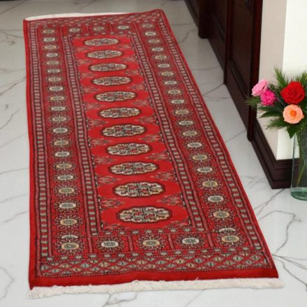Chodniki dywanowe Bukhara 64x186 ręcznie wiązany pakistański dywan do przedpokoju