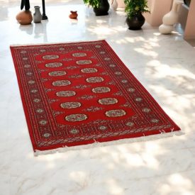 Dywan Pakistan Bukhara 94x161 ręcznie wiązany dywan orientalny