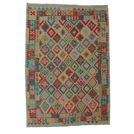 Kilim tkany ręcznie Chobi 202x285 dywan kilim wełniany