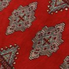 Dywan Pakistan czerwony Jaldar 77x124 ręcznie wiązany dywan orientalny