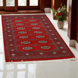 Dywan Pakistan Bukhara 94x152 ręcznie wiązany dywan tradycyjny
