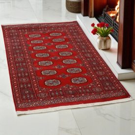 Dywan Pakistan Bukhara 93x146 ręcznie wiązany dywan orientalny