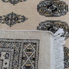 Duży dywan beż Bokhara 249x332 ręcznie wiązany pakistański dywan do salonu