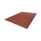 Duży dywan bordowy Bokhara 244x336 pakistański dywan do salonu