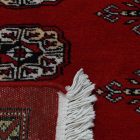 Duży dywan bordowy Bokhara 278x372 ręcznie wiązany pakistański dywan do salonu