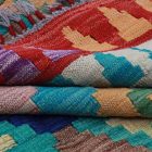 Kilim tkany ręcznie Chobi 194x282 dywan kilim wełniany