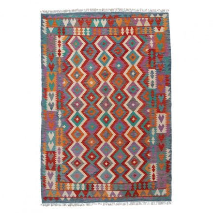 Kilim tkany ręcznie Chobi 203x296 dywan kilim wełniany