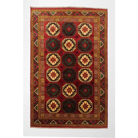 Dywan orientalny burgund Kargai 204x311 Afgan dywan ręcznie wiązany