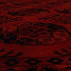 Dywan Afgan wełniany burgund 205x295 ręcznie wiązany dywan tradycyjny