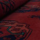 Dywan Afgan wełniany burgund 207x301 ręcznie wiązany dywan tradycyjny