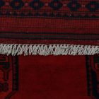 Dywan Afgan wełniany burgund 195x294 ręcznie wiązany dywan orientalny