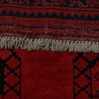 Dywan Afgan wełniany burgund 202x293 ręcznie wiązany dywan orientalny