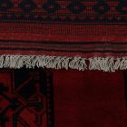 Dywan Afgan wełniany burgund 202x294 ręcznie wiązany dywan tradycyjny