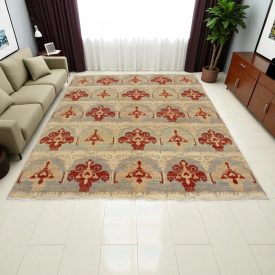   Dywan orientalny nowoczesny Aikat 278x206 dywan wełniany do salonu