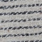 Nowoczesny dywan wełniany Rustic 70x140 szary dywan