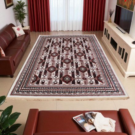 Dywan klasyczny beżowy 200x300 dywan do salonu z orientalnym wzorem