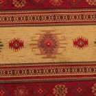 Poduszka dekoracyjna bordowa 45x45 cm – Karawanowe pasy