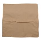 Poduszka dekoracyjna kremowa 45x45 cm – Niebieska rozeta