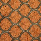 Poduszka dekoracyjna pomarańczowa 45x45 cm – Mandarynkowy ornament