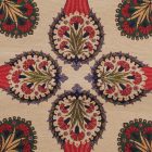 Poduszka dekoracyjna kremowa 45x45 cm – Sen o granacie