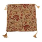 Poduszka dekoracyjna beżowa 45x45 cm – Piaskowy ogród