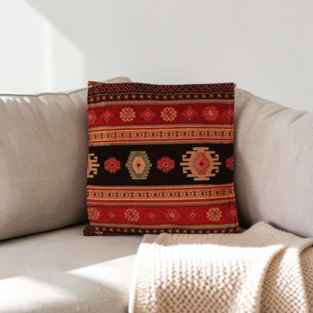 Poduszka dekoracyjna czarna 45x45 cm – Nocny nomad