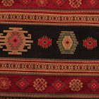 Poduszka dekoracyjna czarna 45x45 cm – Nocny nomad