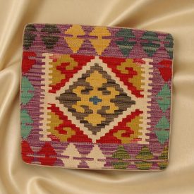   Afgańska poszewka na poduszkę 45x45 Ręcznie tkana poduszka