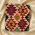 Poduszka dekoracyjna kilim 45x45 ręcznie tkana poszewka na poduszkę